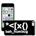 Produktbild Fancy A Snuggle 'Bah Humbug Geizhals Geek Computersprache' Hard Case Clip On Back Cover für Apple iPhone 5 C