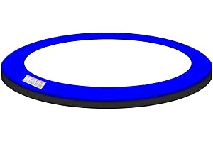 Baunsal® Trampolin Randabdeckung Ø 183 244 250 275 300 305 335 366 370 396 400 427 430 457 460 487 490 cm viele Farben uv-beständig Rahmenpolsterung Federnabdeckung Federabdeckung viele Ersatzteile
