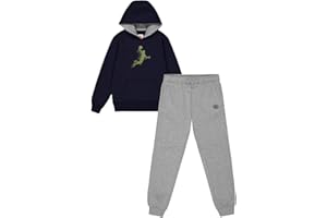 ALPHADVENTURE - Chándal Niño Completo, Conjunto Deportivo, Set 2 Piezas Sudadera y Pantalón Deportivo, Chándal para Colegio - Tallas desde los 6 hasta los 14 años.
