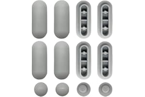 Clyhon Zatyczki do deski sedesowej | amortyzatory, uniwersalne plastikowe nakładki na deskę sedesową, zderzaki, gogle do muszli klozetowej, zamienniki do deski sedesowej, część zamienna