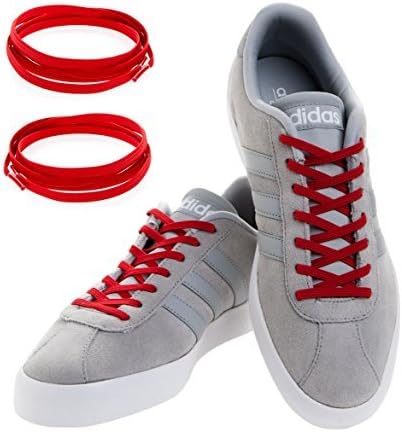 MAXX lacesElastic Shoelaces without Tying - Rubber, Flexible, Flat, Comfortable, Simple - Stylish Comfort and Firm Hold - Shoelaces without Laces, Ideal for Trainers, Running Shoes, Sports Shoes