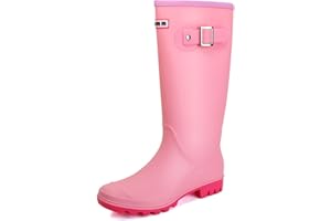 Rumkok Bottes Caoutchouc Femme, Original étanche Antidérapant Chaussures De Travail