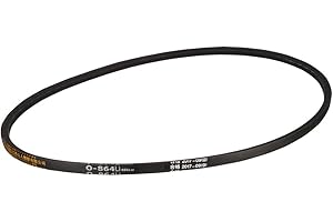 sourcing map Correa Banda de Repuesto de Caucho de la transmisión M-34 10mm x 6mm 833mm perímetro Correa de transmisión de Caucho