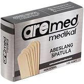 Kalbi Ticaret Abeslang Tahta Dil Basacağı Ahşap &Ccedil;ubuk 100'l&uuml; Dil Basma &Ccedil;ubuğu Ağda Spatulası