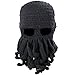 Produktbild Trixes Schwarz Cthulhu Strickmütze Unisex Sturmhaube warme Octopus Mütze mit Tentakeln Cooles Beanie hat