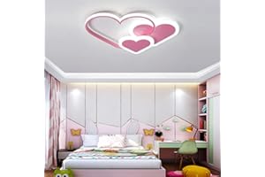 LANEKD Plafoniera LED Dimmerabile Moderne Forma Cuore Progettista Lampadario Telecomando Acrilico Camera letto Luci Decorative Per Soggiorno Corridoio Stanza Della Gioventù Camera Dei Bambini Luce