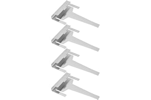 eMagTech 4 st kylskåp dräneringsrör klämma förångare ersättning DA61-06796A AP5579885 kompatibel med Samsung kylskåp