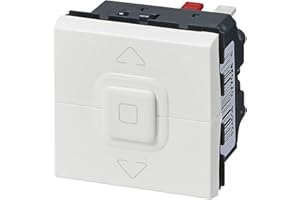 Legrand - Interrupteur individuel de volets roulants Mosaic 2 modules - blanc