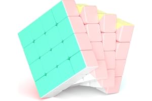 ROXENDA Speed Cube 4x4 Stickerless, Cubo Magico 4x4x4 Professionale, 3D Puzzle Rompicapo per Adulti e Bambini, Cubo Magico di Puzzle Bambini Adolescenti Adulti (4x4x4)