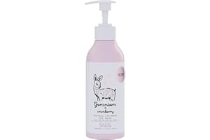 YOPE Gel de higiene íntima | Ácido láctico | Sorbitol | Pantenol | pH reducido | Regenerador | Calmante | Irritante | 99% Ingredientes naturales | Vegan formula | Geranio y Arándano | 300ml