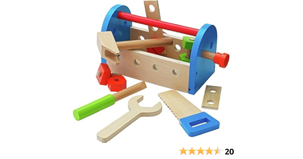 Chad Valley Wooden Tool Box. : Amazon 