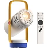 XGIMI Vibe One with Battery, Smart Portable Mini Projector, 1080p Projector, Google TV with Netflix, Sound by JBL, Auto Focus