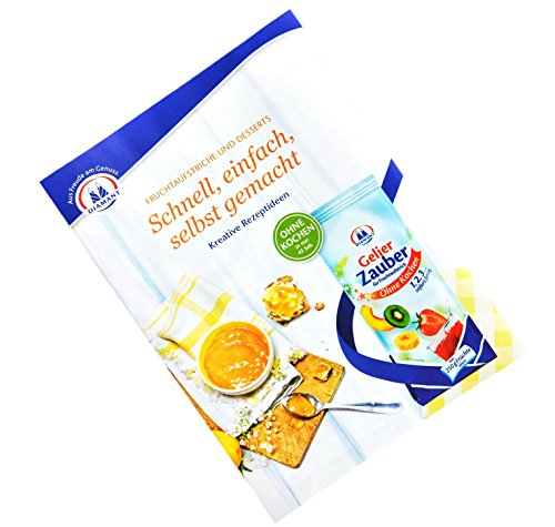 48er Set Sturzgläser 125 ml mit silbernem Deckel To 66 inkl. Diamant Gelierzauber Rezeptheft Marmeladengläser Einmachgläser Einweckgläser - 3