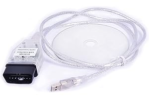 ANTIBREAK K+ DCAN Ediabas coding interface cable switch FT232RQ OBDII for R56 E87 E93 E70 from 1996 to 2008