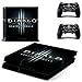 Produktbild Playstation 4 + 2 Controller Aufkleber Schutzfolie Set - Diablo 3 (2) /PS4