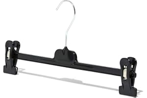 ICLEANERS 10 Grucce Prodotte in Italia Materiale 100% Riciclato attento all’ambiente con Pinze Regolabili in Silicone Antiscivolo per Gonne Pantaloni e Sciarpe