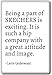 Produktbild Being a part of SKECHERS is exciting. It i... - Carrie Underwood - quotes fridge magnet, White - Kühlschrankmagnet
