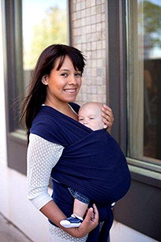 Baby Multifunctional Sling Carrier strap towel Nursing Baby Wrap Suitable for Newborns to 44 lbs Baby Holder , deep blue ,