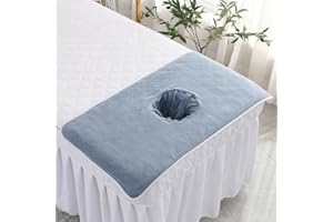 TEFEXER SPA Massage Table Coral velvet SPA Massage Table Face Towel with Hole ALL