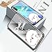 Produktbild SOOCX Einfache Hirse 9 Telefon Fall Cartoon 9se Fall transparente Silikonglas ultradünne All-Inclusive-Persönlichkeit kreative mattierte Schale (Color : 02, Größe : Mi9 SE)