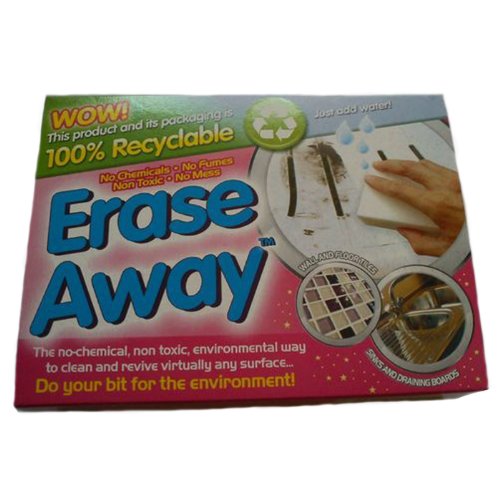 Oven Pride Erase Away Magic Stain Remover White Foam Sponges