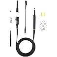 Sonda de osciloscópio BNC 250 mhz 100x, onda de osciloscópio de alta tensão 2000Vp-p, P4250 acessórios para osciloscópios kit
