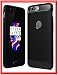 BlueArmor OnePlus 5 Back Cover Rugged Armor Shock Proof One Plus 5 Back Cover Case Mobile Phone Premium Quality with Logo Cut (Pure Black) RS.498.00