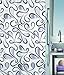 Produktbild Spirella Chic Duschvorhang mit Perl-Effekt, Textil/Polyester, 180 x 200 cm, weiß/taupe/grau