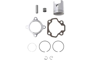 Sharplace Kit Segments de Piston de Pièce Moto pour PW50 PW 50 Moto