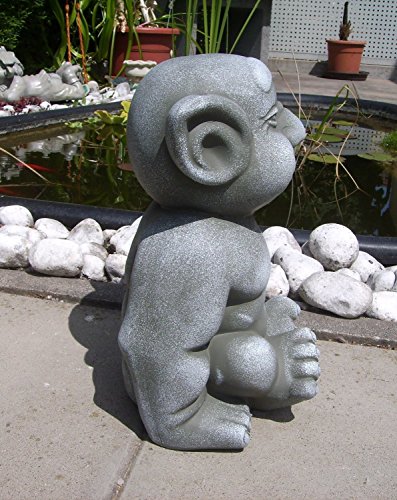 Troll Günther hat den Finger im Ohr – eine Freude in jedem Garten,Vorgarten,Balkon :) - 7