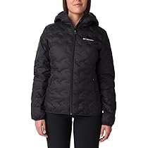 Columbia Delta Ridge Down Hooded Erkek Kaz Tüyü Mont - 1875892397397L