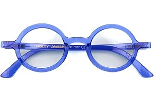 LONDON MOLE Eyewear | Moley Reading Glasses | Round Glasses | Cool Readers | Stylish Reading Glasses | Men's Women's Unisex | Spring Hinges
