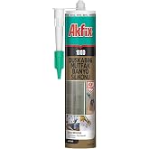 كابينة دش AKFIX 100D سيليكون شفاف - SA061