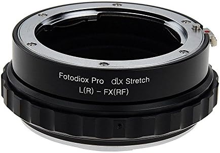 Fotodiox DLX Stretch Lens Mount Adapter, Leica R SLR Lens for Fujifilm X Series Mirrorless Camera Body with Macro Focusing Helicoid and Magnetic Drop In Filter