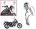 Autopearl Auto Pearl Premium Quality Full Chrome Skull Face Motorcycle & Scooty Rearview Mirrors Set of 2 pcs. For - Bajaj Avenger Street 150 RS.499.00