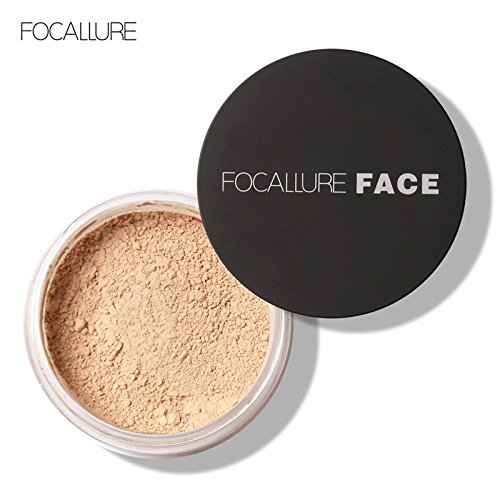 Loose Powder - 24 Stunden Dauerhaftes Anti-Sweat Loose Powder Oil Control Breathable Makeup Pulver (2# Natürliche Farbe)