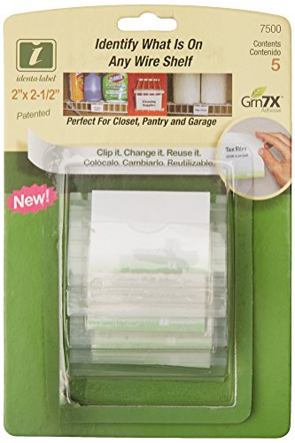 Preisvergleich Produktbild identa Label 7500 Regal Clip