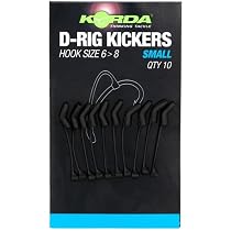 Allineatori Per Terminale D Rig Da Pesca Alla Carpa - Kickers Line Hook Aligners - Lotto Da 10/20/50 Pezzi