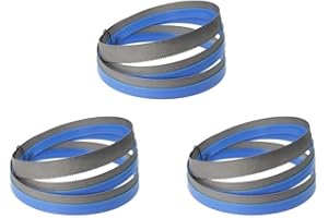 SANKUAI Set di 3 Lame Per Sega A Nastro SK5, 2240mm x 13mm x 0,5mm x 6TPI