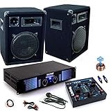 1x Mischpult MX-200 USB, 1x Standard Mikrofon