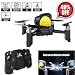 Produktbild Mini Drohne Quadrocopter, Revell Control Drone RC Pocket ( Infrared Battle Mode, Headless Mode, Altitude Hold, One Key To Return, 3D Roll MAV RTF) für spielzeug Kinder Gift (Yellow)