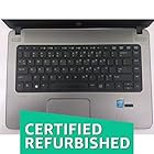 (Certified Refurbished) HP Pro 440G1 14-inch Laptop (4th Gen Core i3-4000M/4GB/500GB/win 10 Home/Integrated Graphics), Black