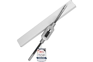 AM-Zerspanungstechnik Windeisen M1-M12 | verstellbares PRO Windeisen für Gewindebohrer | Auswahl verschiedener Halter, verstellbar für Gewindeschneider Set (M1-M12 | Größe 1-1/2)