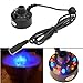 ZJchao(TM) Cool! 12 LED-Ultraschall-Nebel-Hersteller Fogger Wasser-Brunnen-Teich + Netzteil