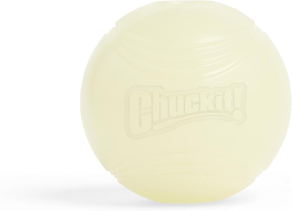 Chuckit! Max Glow Gece Parlayan Köpek Oyun Topu (Medium)