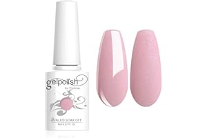 Vishine 8ml Gelpolish Manicure Salon UV LED Soak Off Gel Nail Polish Varnish Color Light Pink #1344