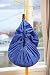 Flerise Homecube Large 39 Inches Diameter Baby Kids Play Floor Mat Toy Storage Bag Organizer (Blue)