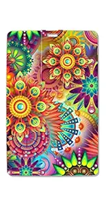 SmartNxt Credit Card Shape 16GB Designer Pen Drive ||Multi-Coloured||Pattern||Arts