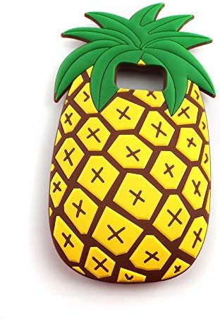 Galaxy S8 Case,Ice Cream Design 3D Cute Cartoon Character Protective Skin Soft Rubber Silicone Case Cover for Samsung Galaxy S8 (2017) (Pineapple)
