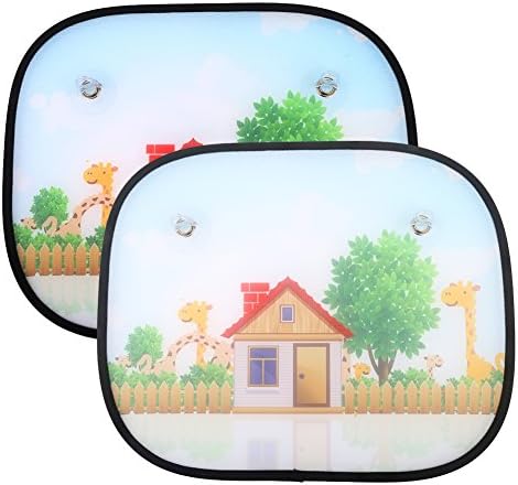 DE Universell Auto Sonnenschutz Baby IntiPal 2 St. Sonnenblende für Kinder Autosonnenschutz (Hause)